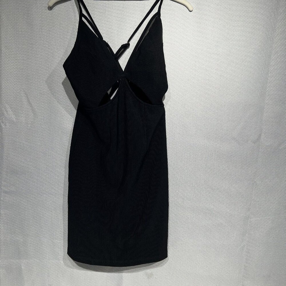Rumor Boutique Sexy Women Backless Strappy Mini Slip Dress Evening Party $138‎
